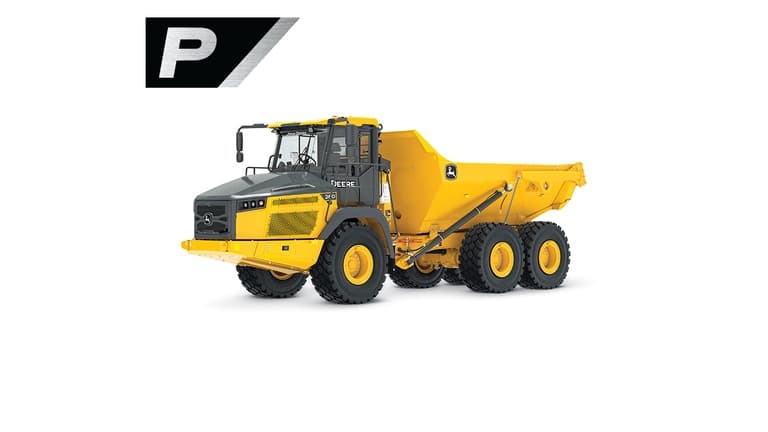 Studio image of 260 P-Tier Articulated Dump Truck | 4re Equipment