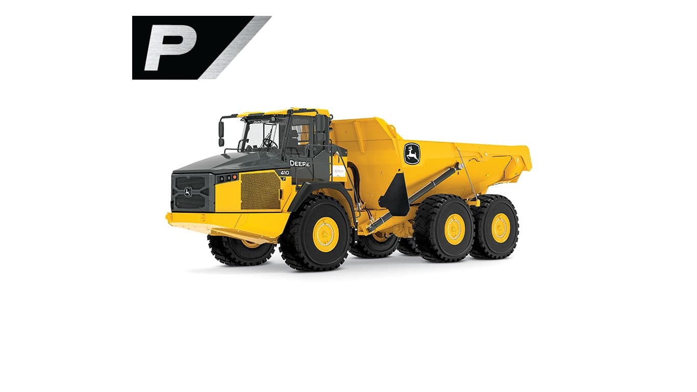 Studio image of 410 P-Tier Articulated Dump Truck | 4re Equipment | ID: 410PADT