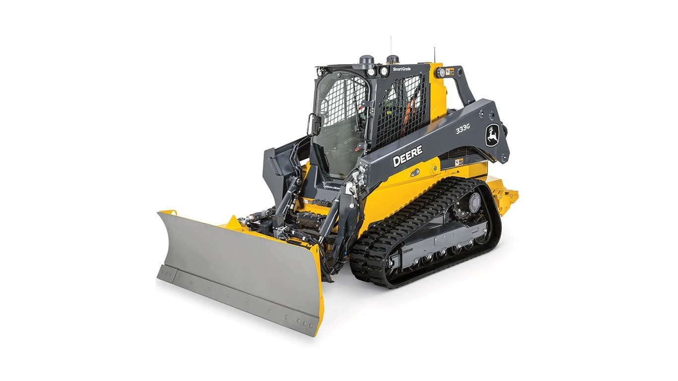 333G Compact Track Loader with white background. | 4re Equipment | ID: 333gxt