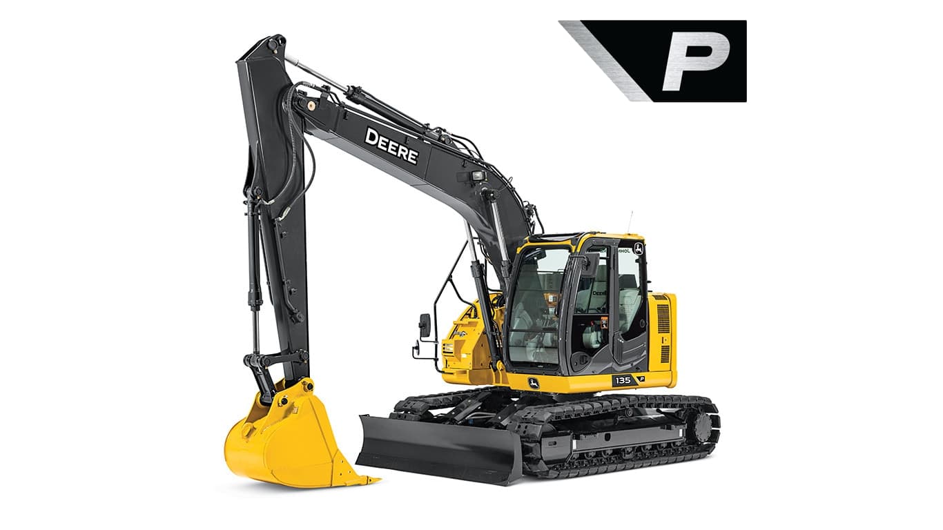 Studio image of 135 P-Tier Excavator | 4re Equipment | ID: 135PEXFT4
