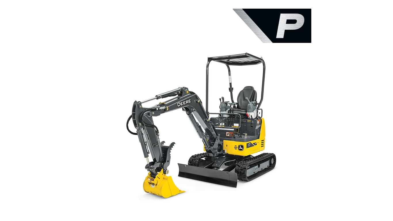 Studio image of a 17 P-Tier Excavator | 4re Equipment | ID: 17PEXFT4