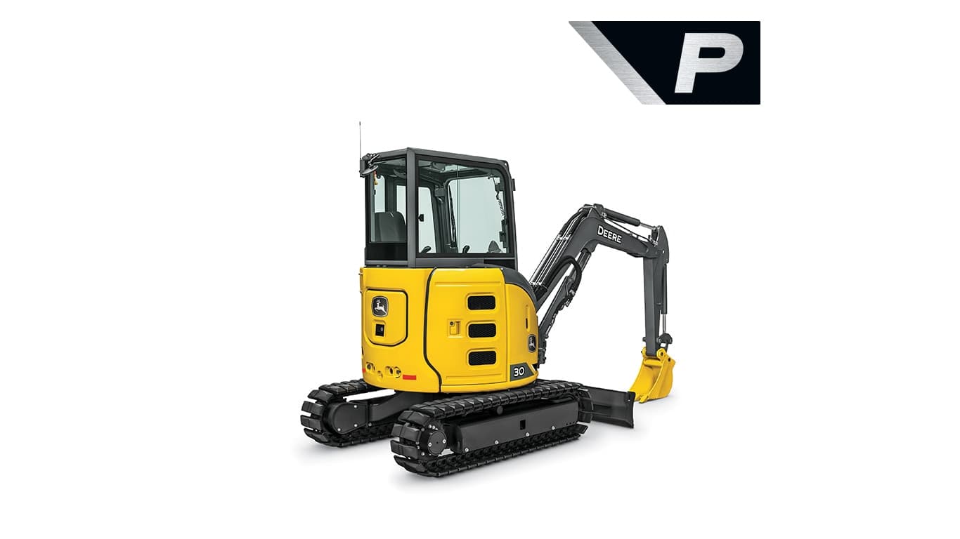 Studio image of a 30 P-Tier Excavator | 4re Equipment | ID: 30PEXFT4