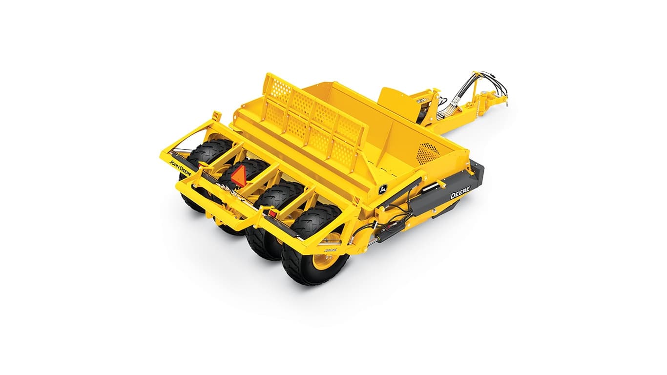 1812DC scraper system on white background | 4re Equipment | ID: 1812ct8