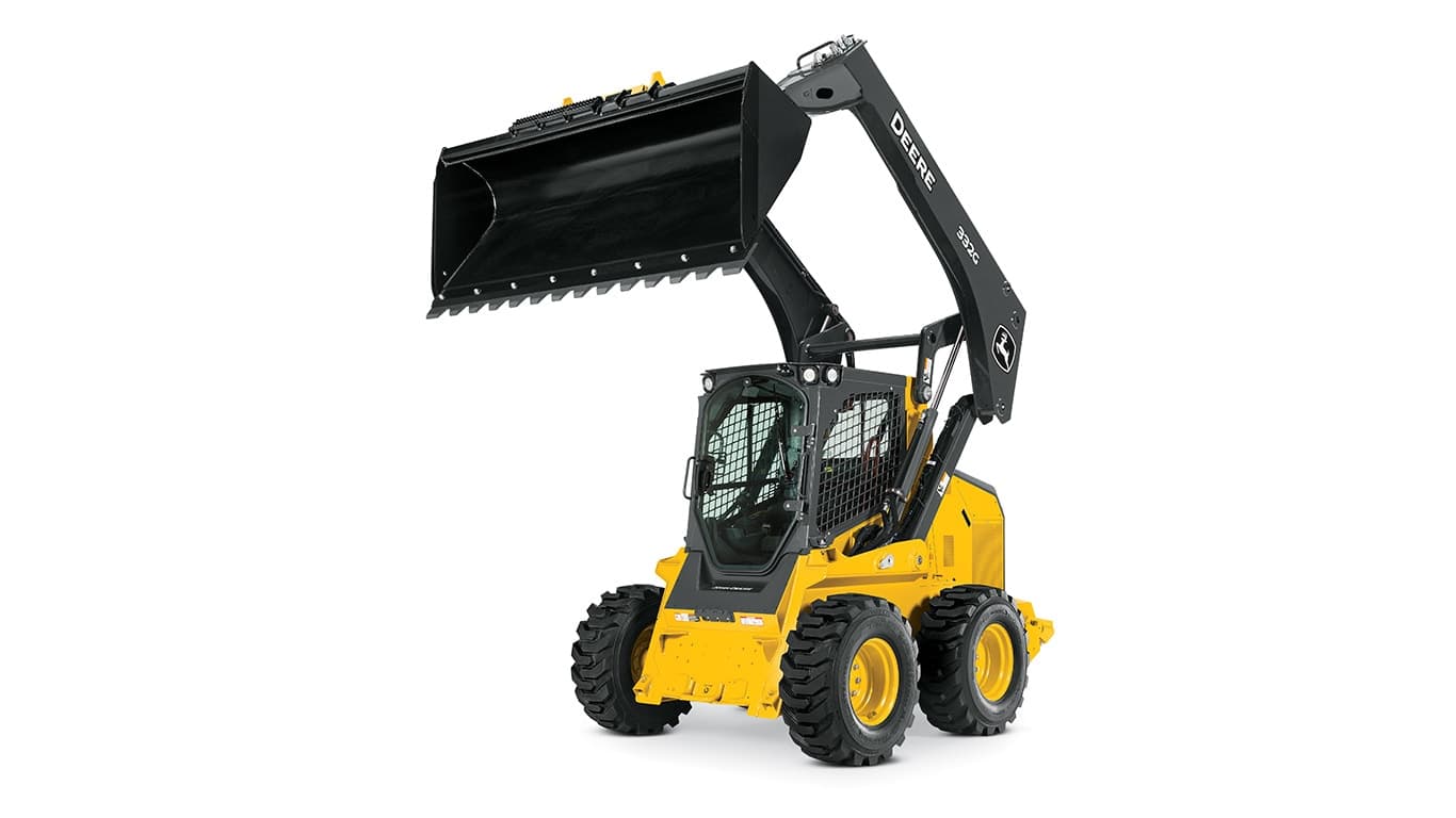 332G Skid Steer on white background | 4re Equipment | ID: 332gxt