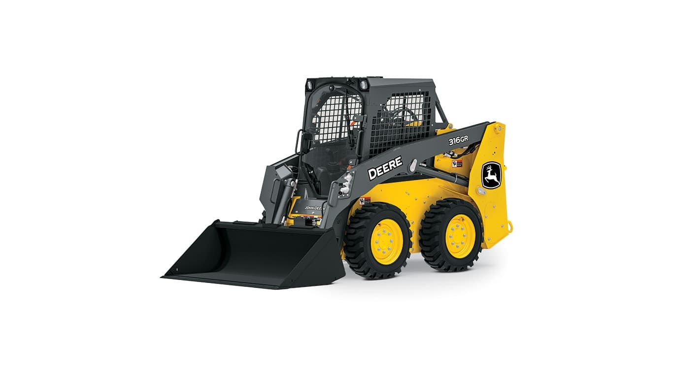 316GR Skid Steer model on white background | 4re Equipment | ID: 316grft4