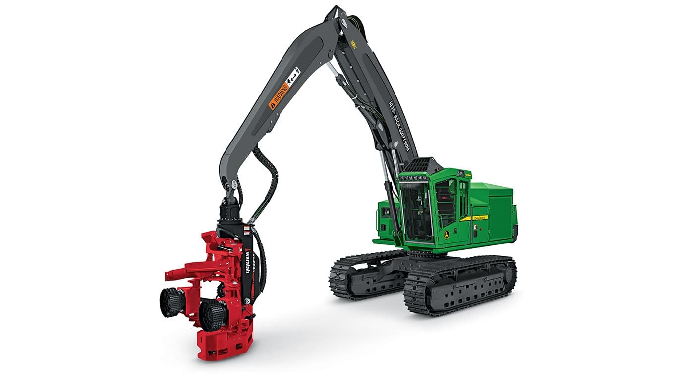 953MH Tracked Harvester on white background | 4re Equipment | ID: 953mht