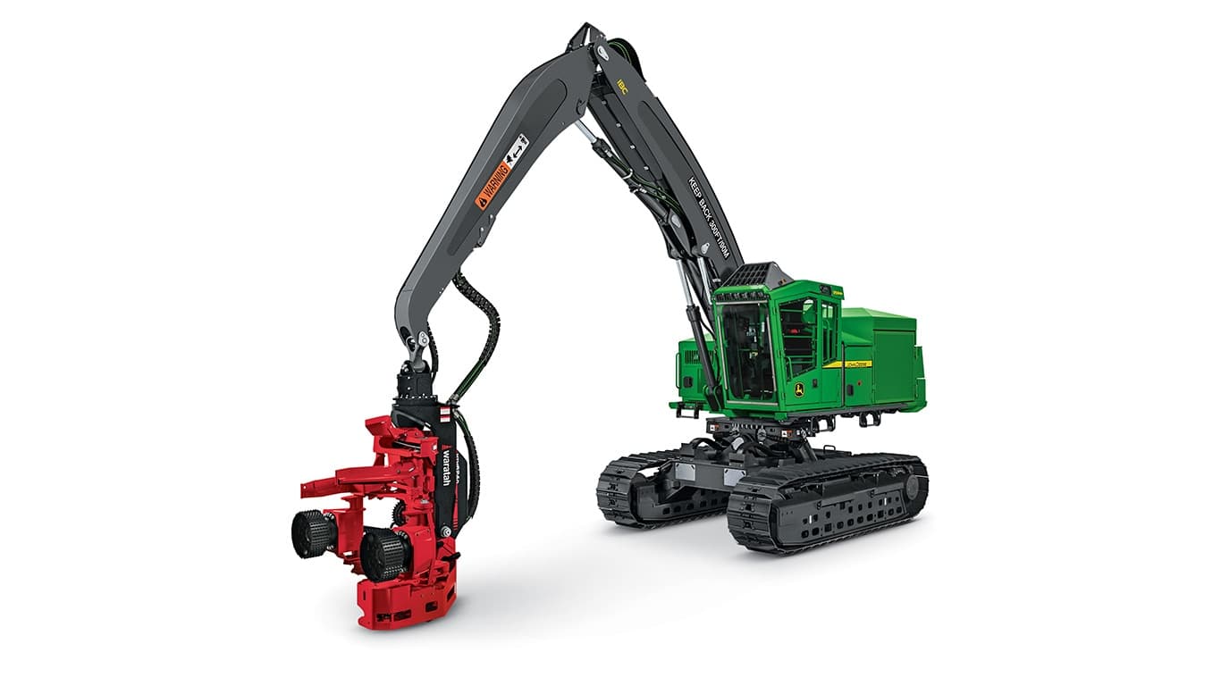 959MH Tracked Harvester on white background | 4re Equipment | ID: 959mht