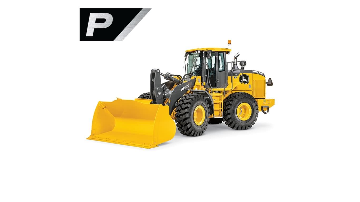 Studio image of 724 P-Tier Wheel Loader | 4re Equipment | ID: 724PWLFT4