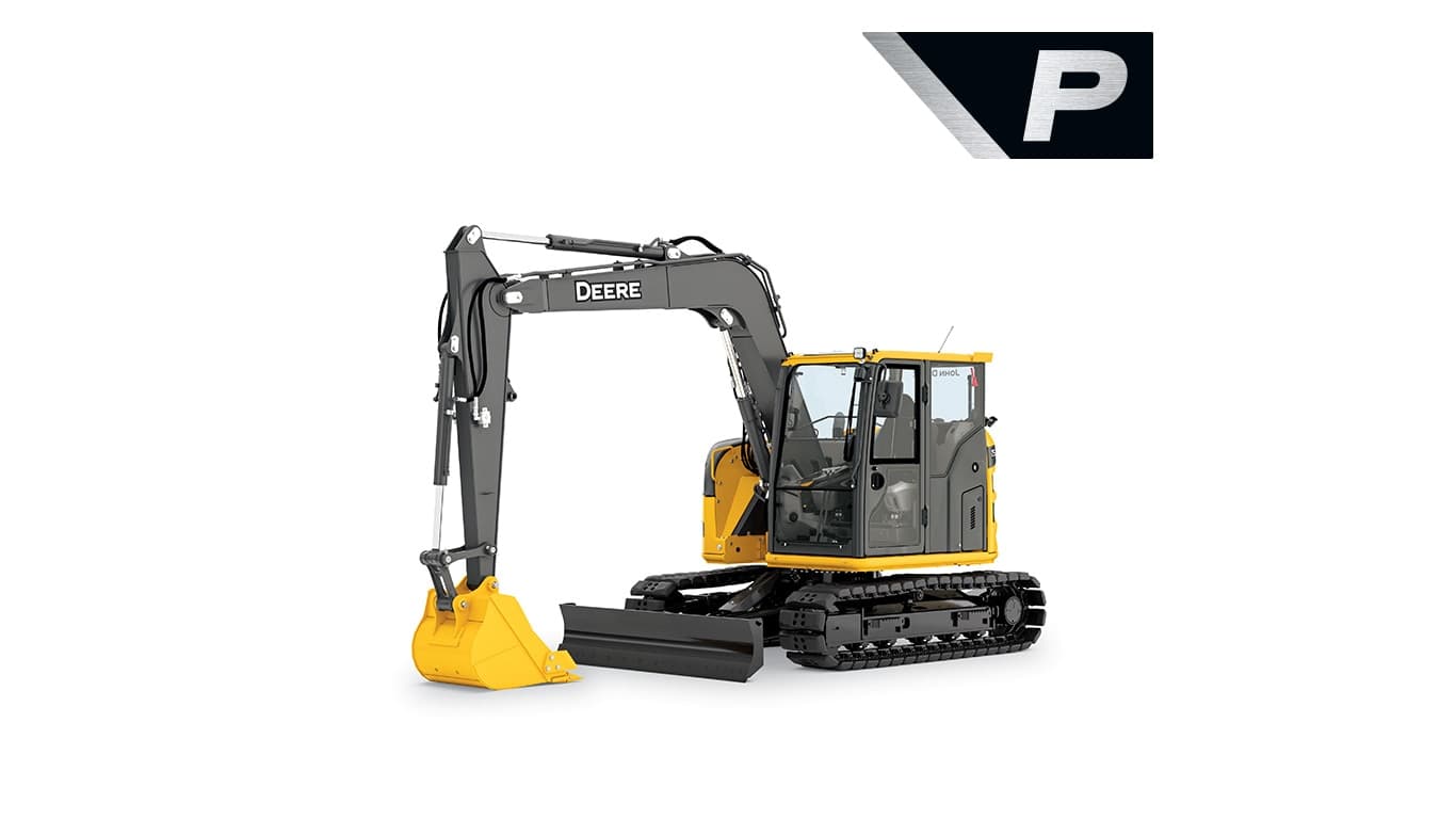 studio image of a 75 P-Tier Mid-Size Excavator | 4re Equipment | ID: 75PEXFT4